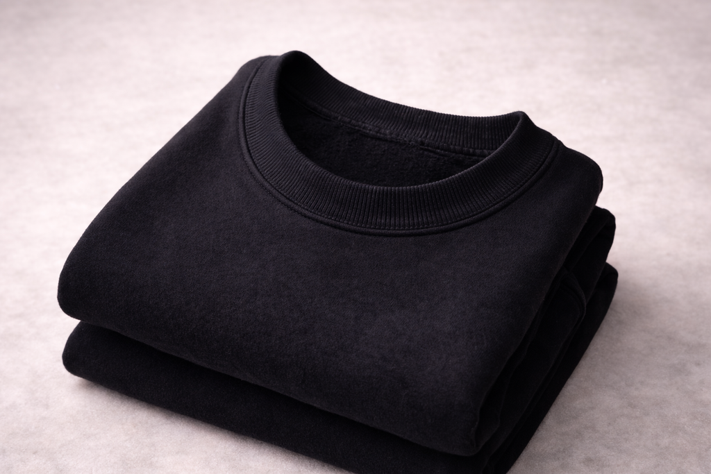 Essential Crewneck - Black